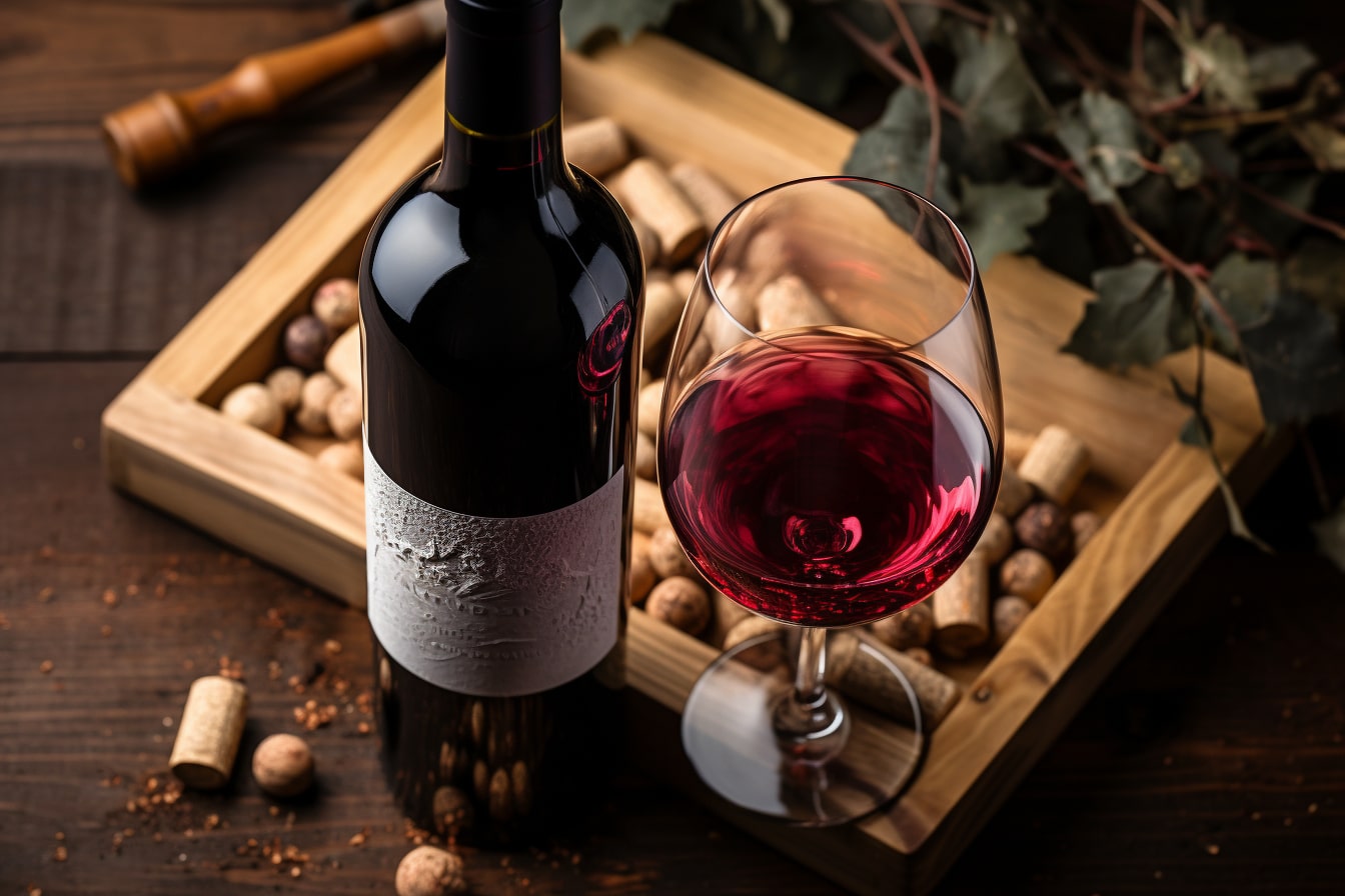box de vin : coffret mensuel avec bouteilles de vin variées