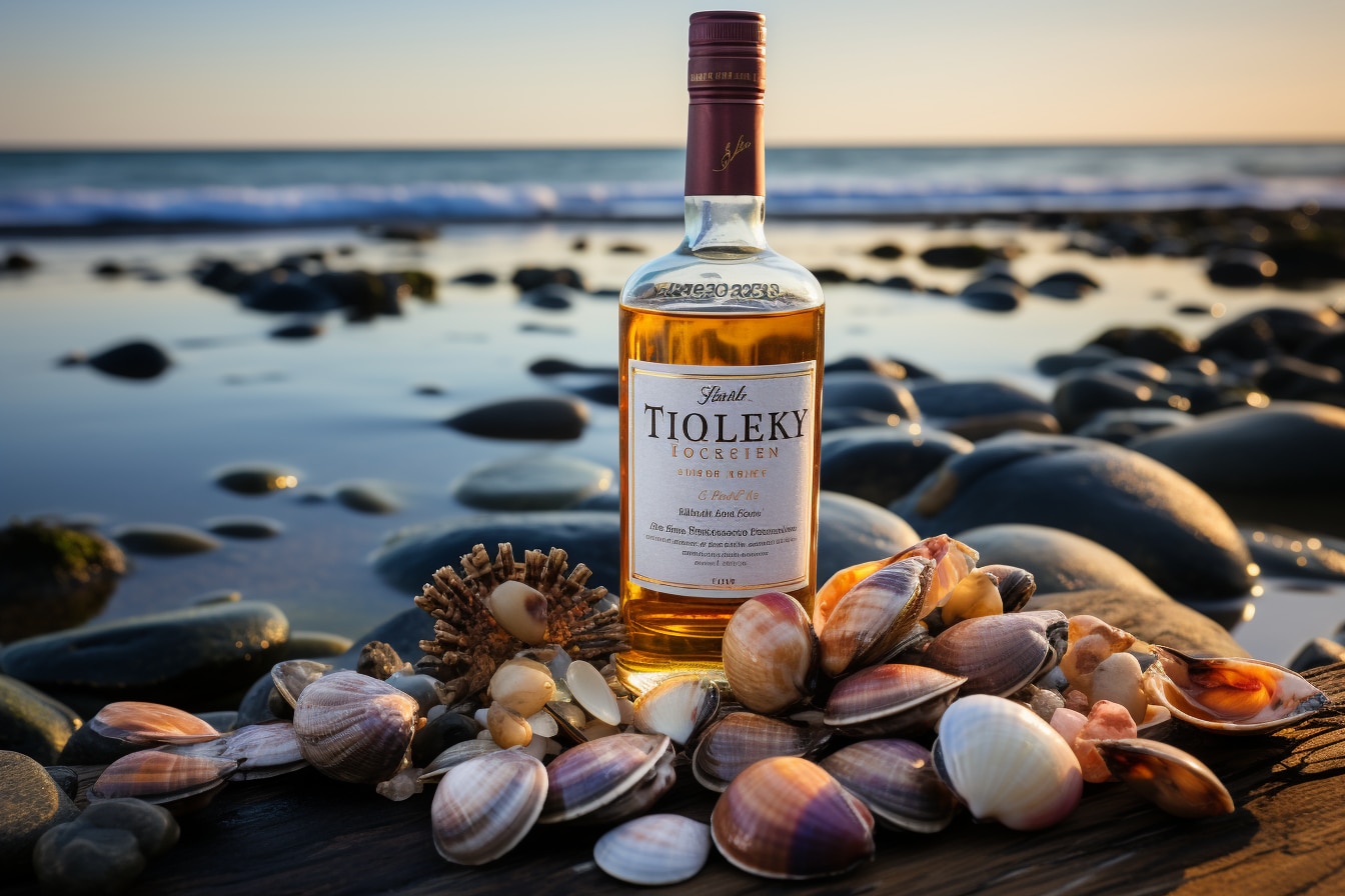 Talisker whisky tourbé : bouteille de whisky single malt de l'île de Skye