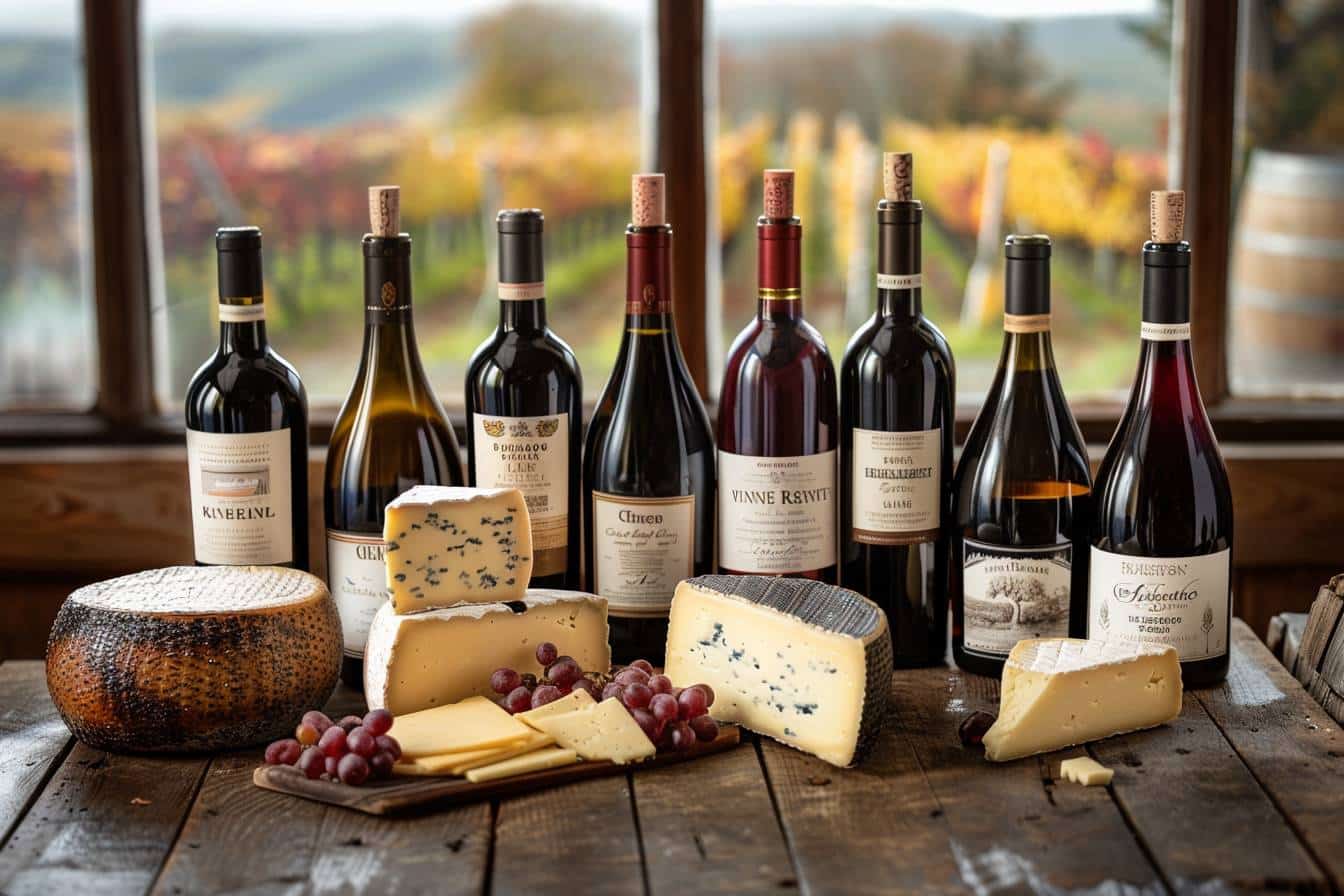 Entre vins et fromages : le choix vous appartient