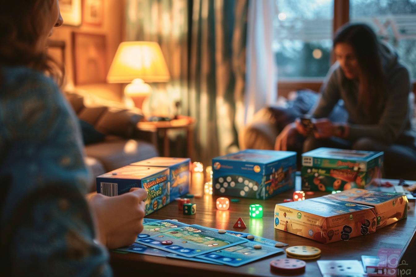 Jeux de société : pour des soirées animées et conviviales