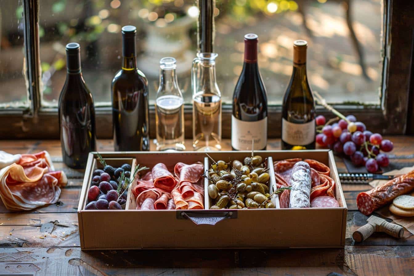 Quelles sont les meilleures box de vin et charcuterie du marché ?