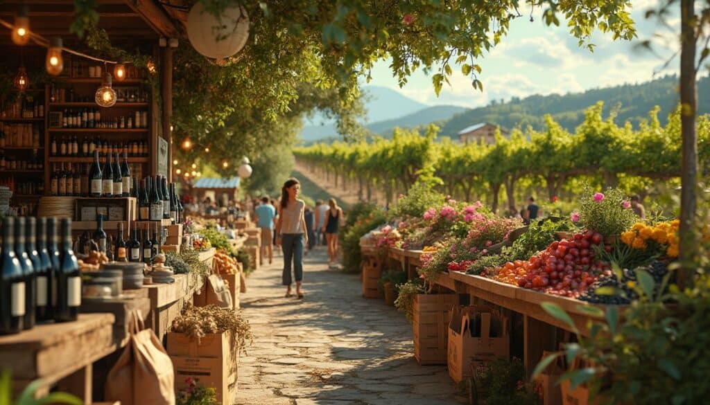 vins biodynamiques : vignoble biodynamique en pleine nature