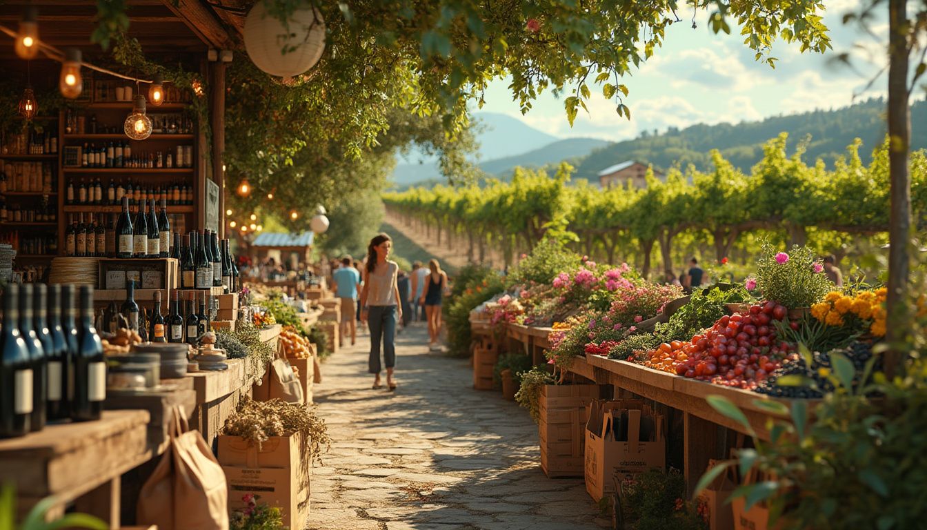 vins biodynamiques : vignoble biodynamique en pleine nature