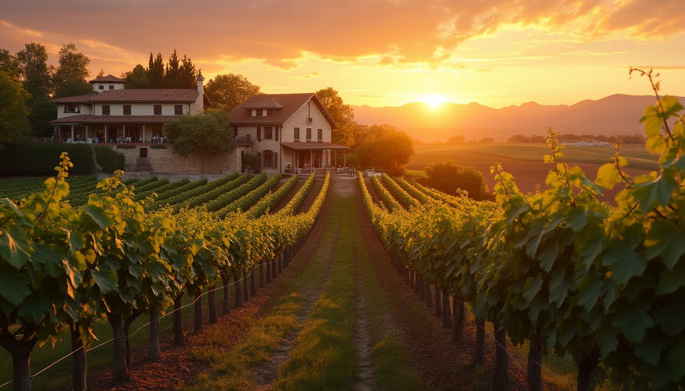 œnotourisme : dégustation de vin dans un vignoble français