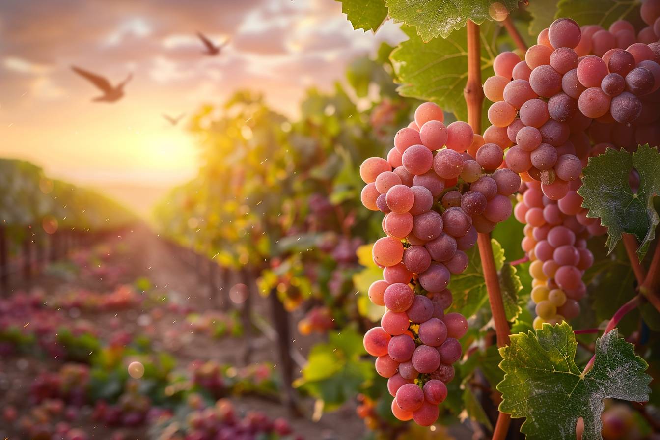 Les cépages utilisés dans le champagne rosé Les cépages utilisés dans le champagne rosé