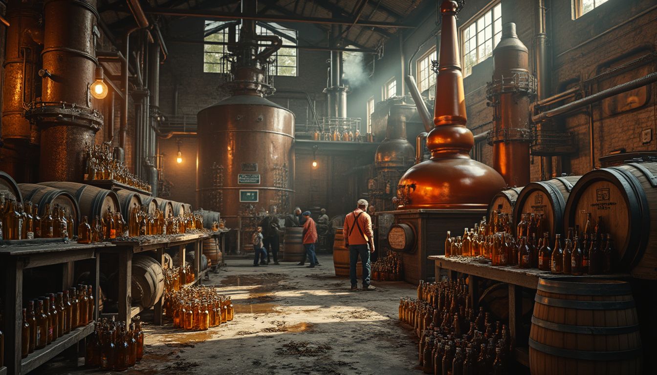 recyclage spiritueux : bouteilles de spiritueux en verre recyclées