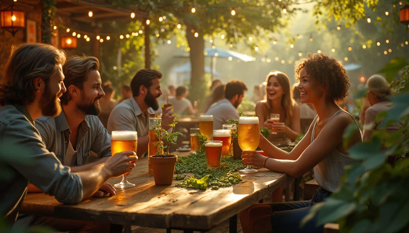 bière sans alcool : verre de bière sans alcool avec mousse claire sur fond naturel