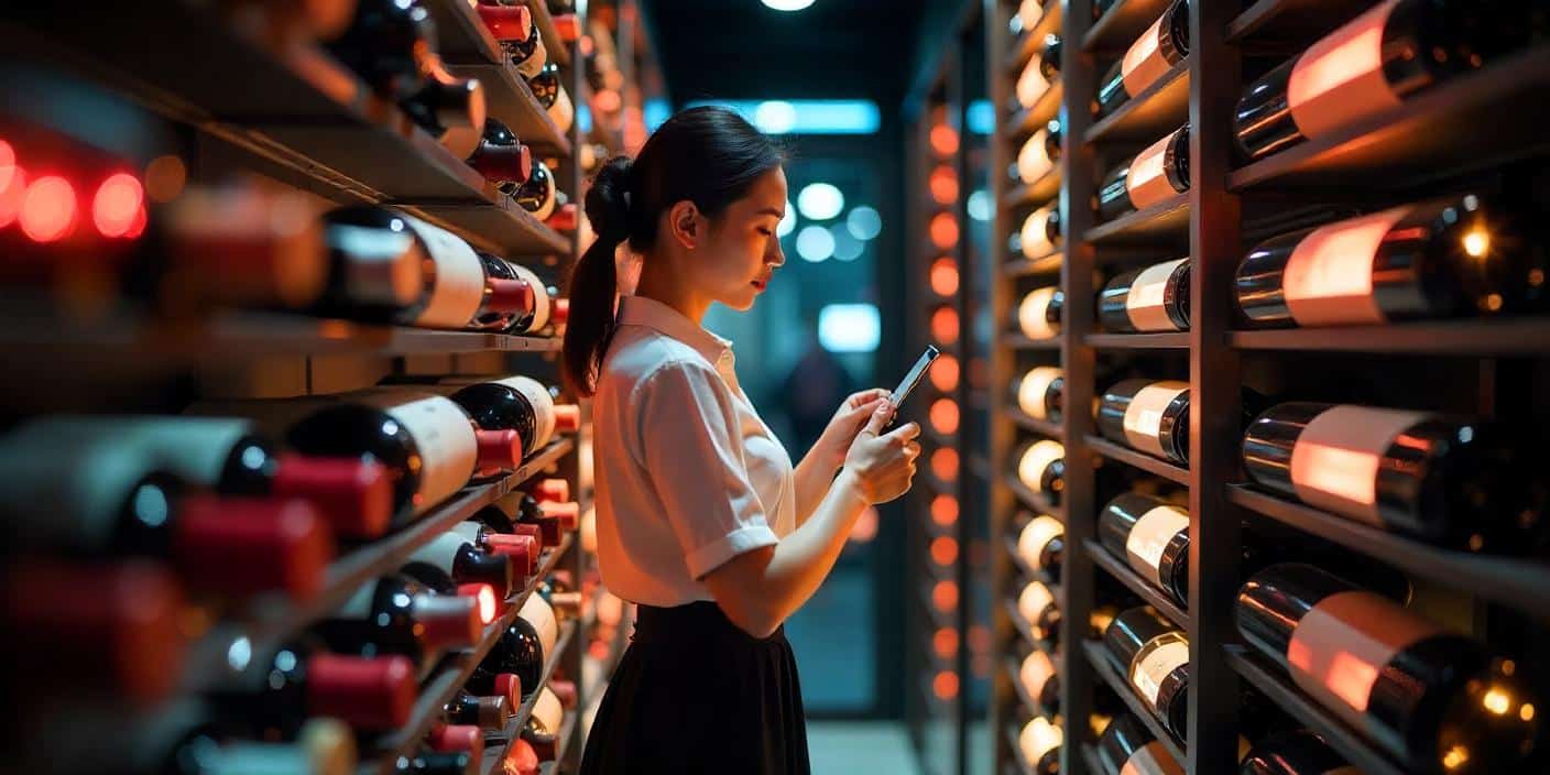 étagères à vin : étagères robustes et élégantes pour le stockage de bouteilles de vin