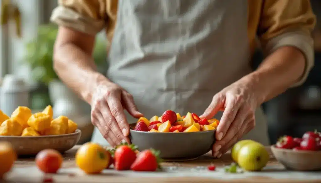 kéfir de fruit : grains de kéfir de fruit fermentant dans un bocal en verre