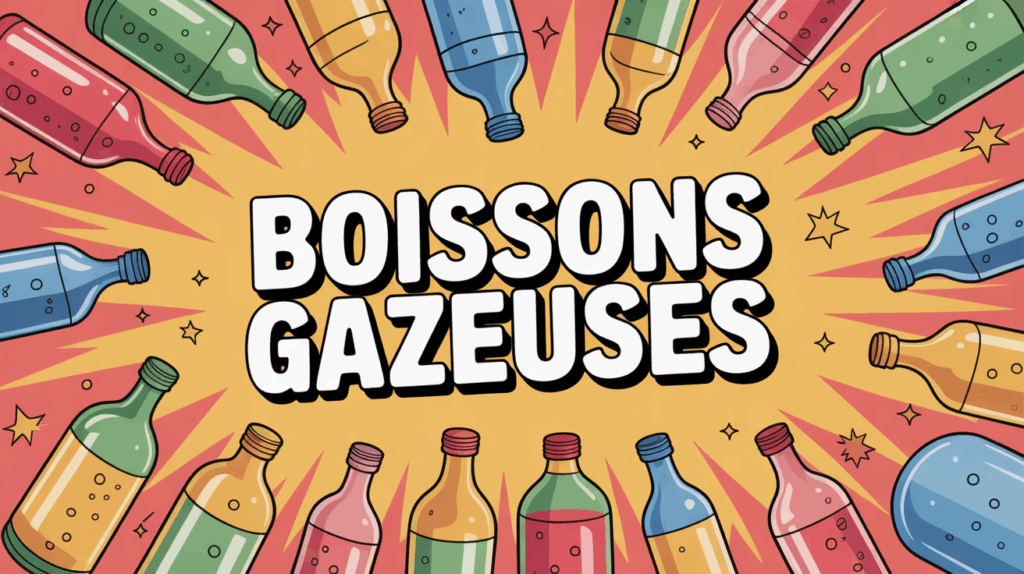 Canettes et bouteilles boissons gazeuses panorama 2024