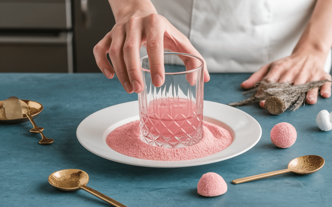 Rim bonbon Candy Cane Spritzer décoratif