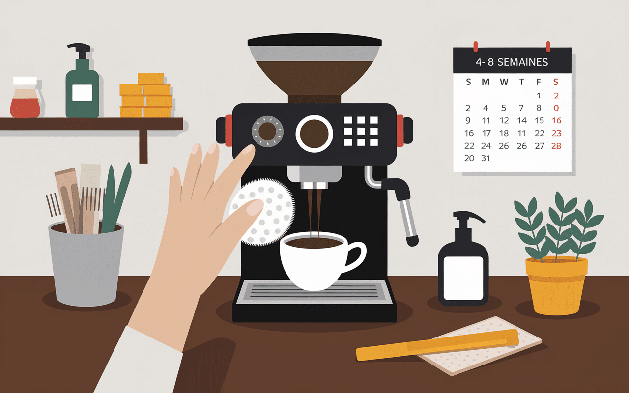 Entretien machine a cafe Beko illustration preventive