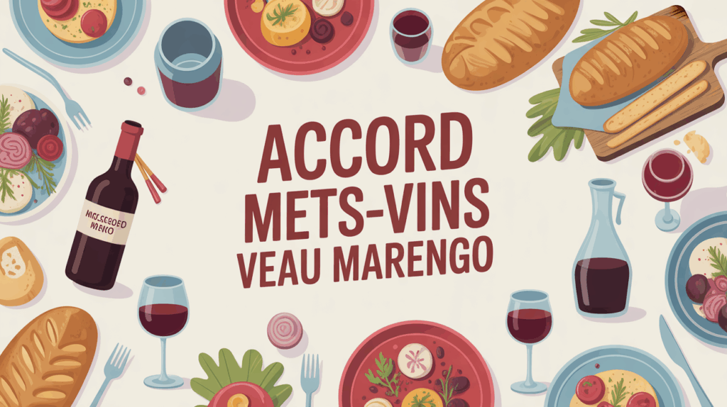 accord mets vins veau marengo repas convivial