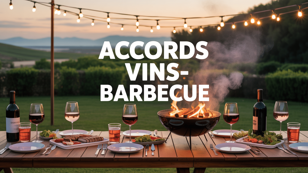 Barbecue convivial accords vins et grillades