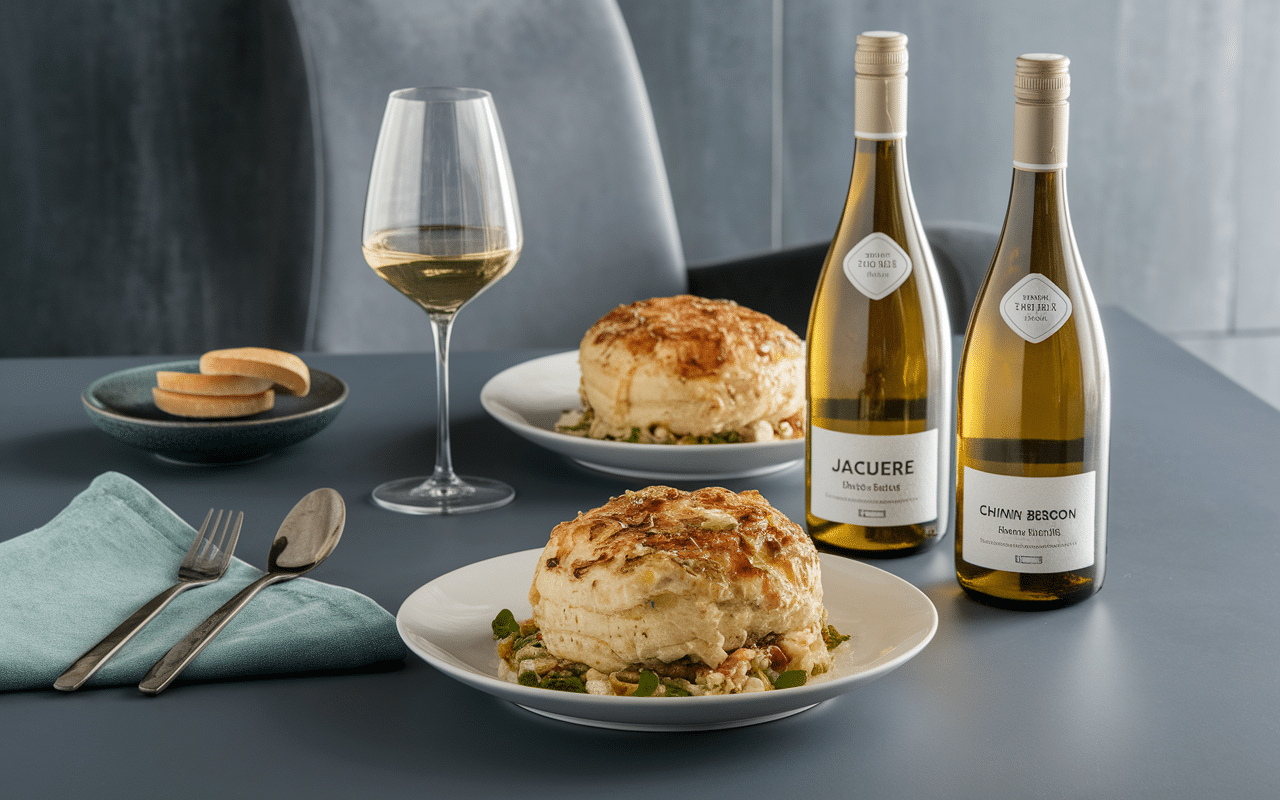 Vin blanc Jacquère et Chignin-Bergeron avec tartiflette