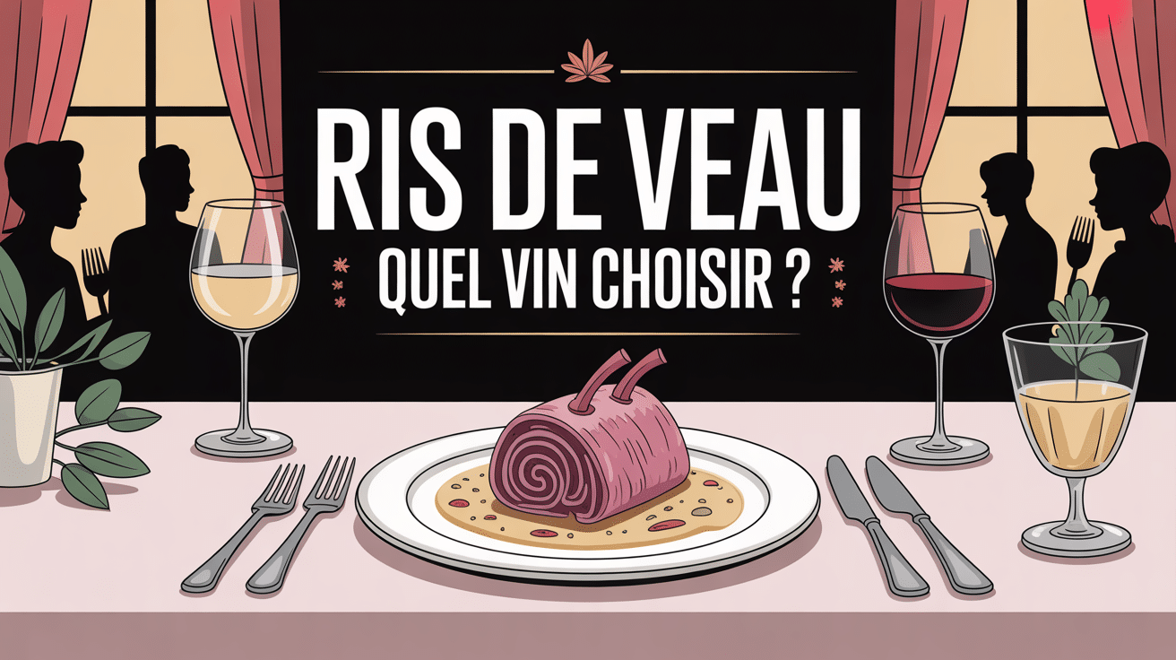 table chic ris de veau et vin blanc rouge ambiances conviviales
