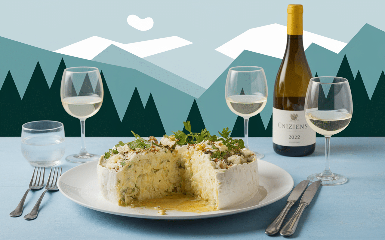 croziflette vin blanc savoyard apremont roussette