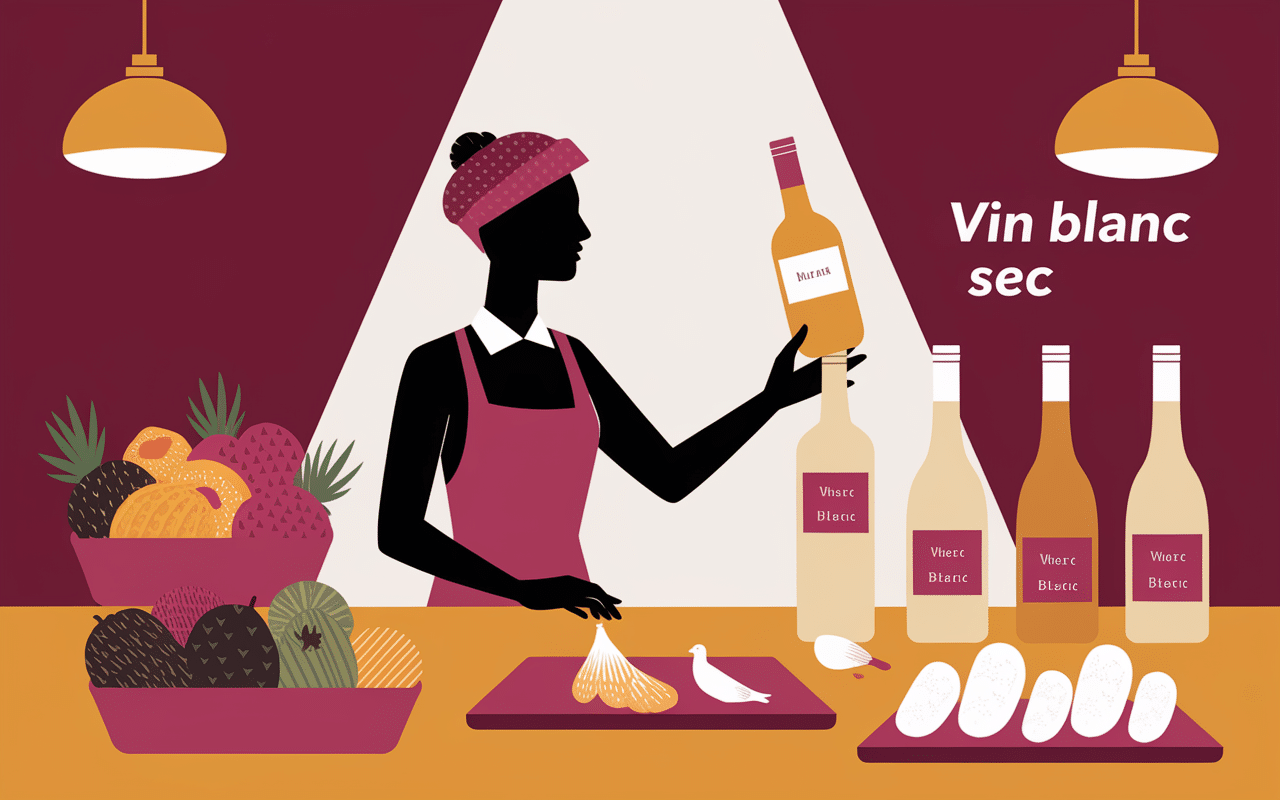choix vin blanc sec cuisine