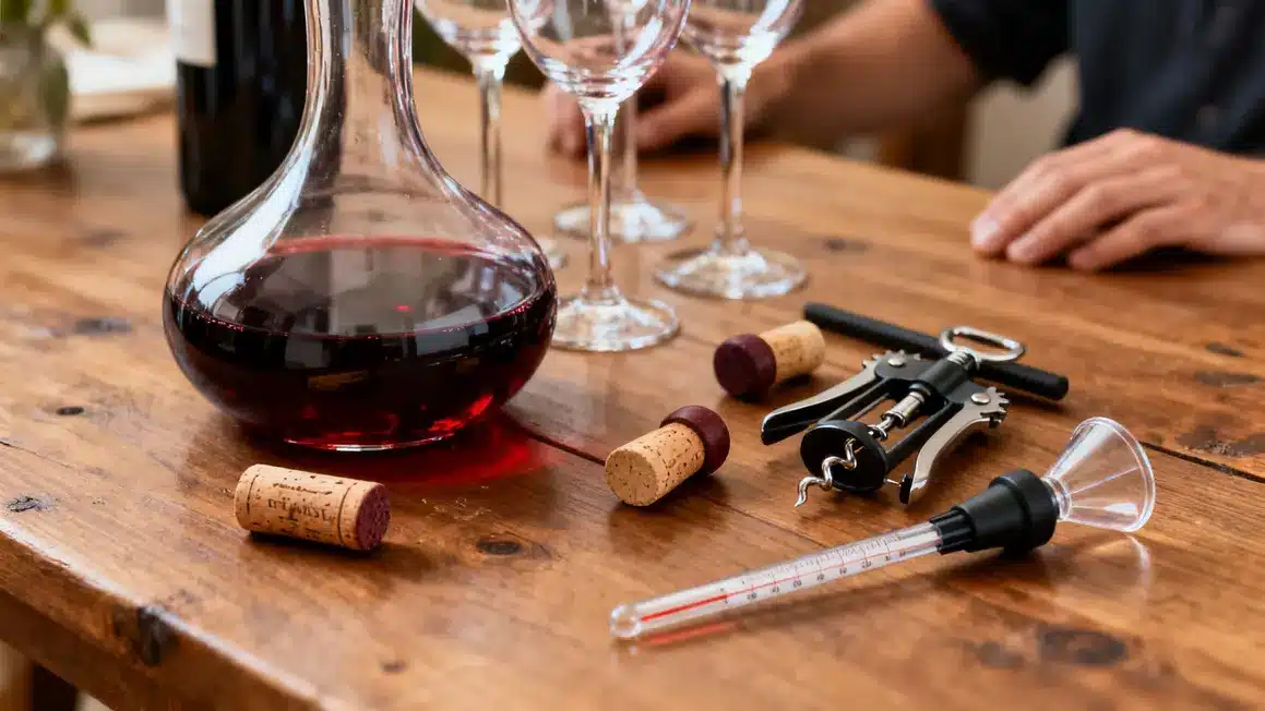 accessoires dégustation vin fête des pères