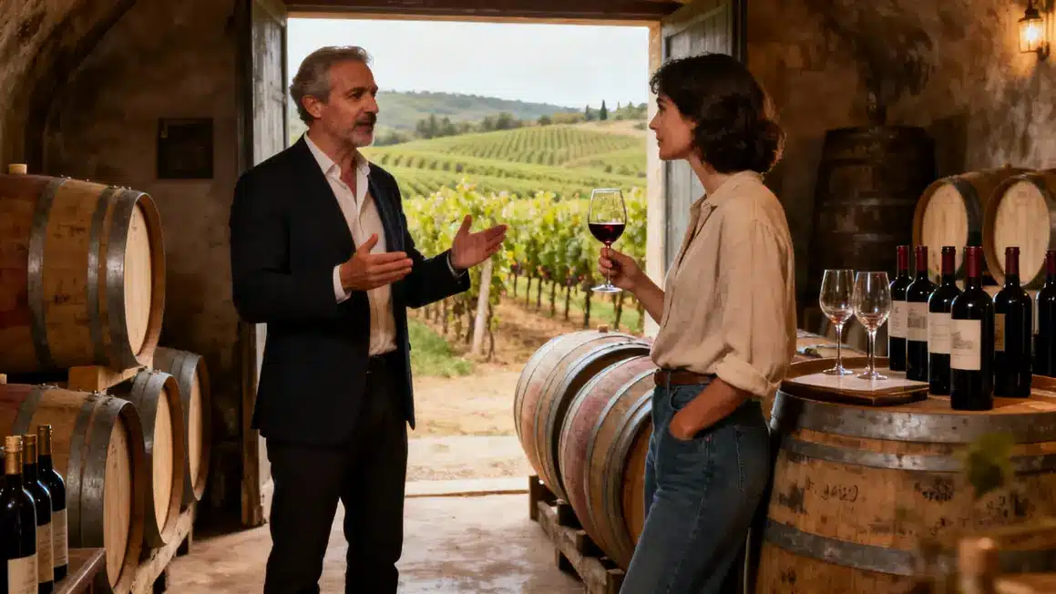Découverte cave vin expérience dégustation