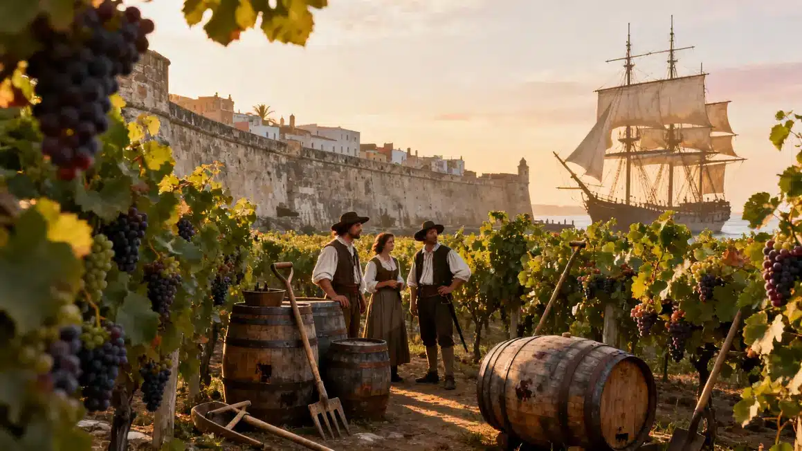 colons cap vignobles sud afrique du sud