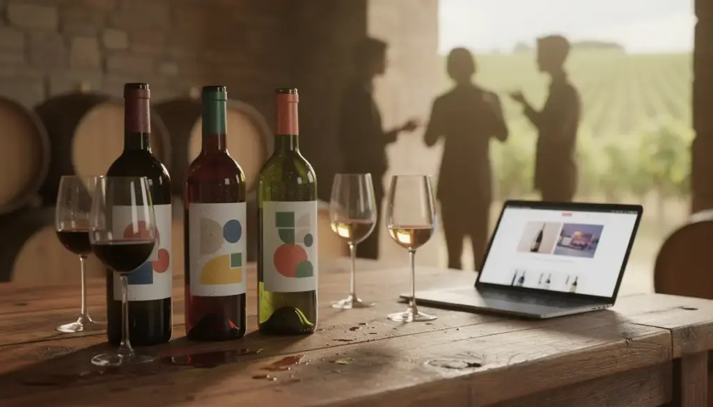 table achat vin cave vigne supermarche e-commerce