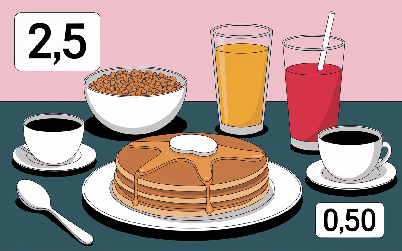 milk & pug - brunch assiette pancakes menu lyon