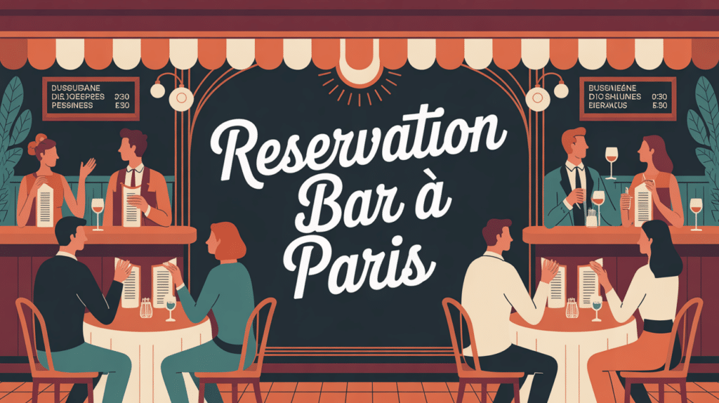 my baar réservation bar Paris groupe convivial