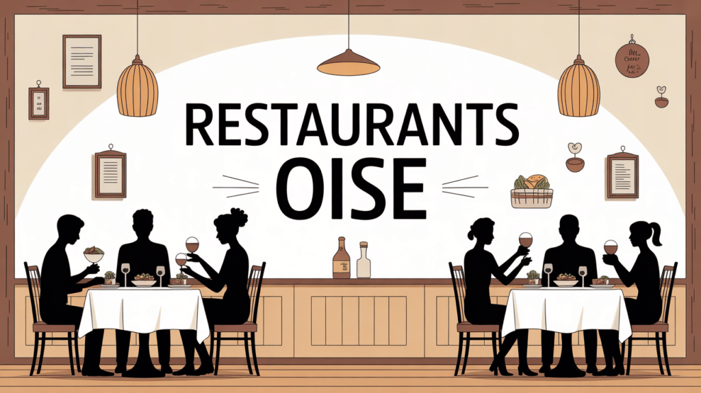 scene conviviale restaurant oise