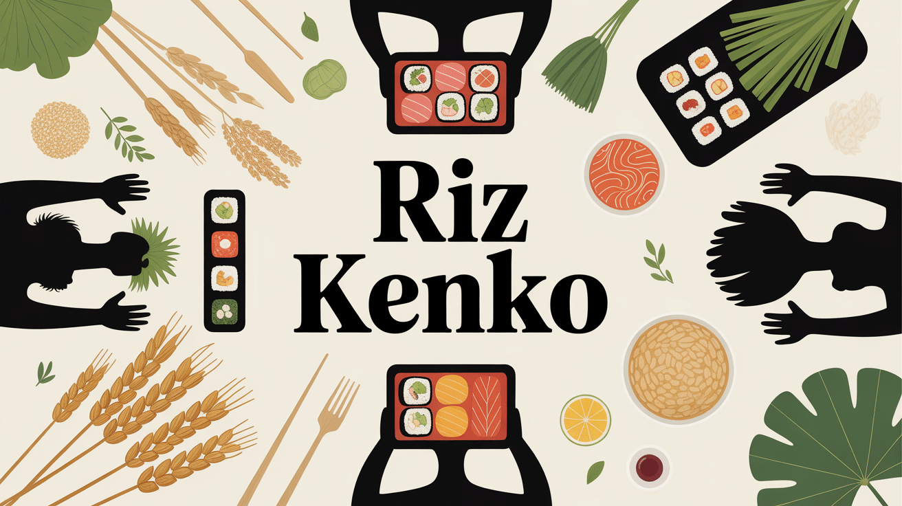 riz kenko table japonaise partage box sushis