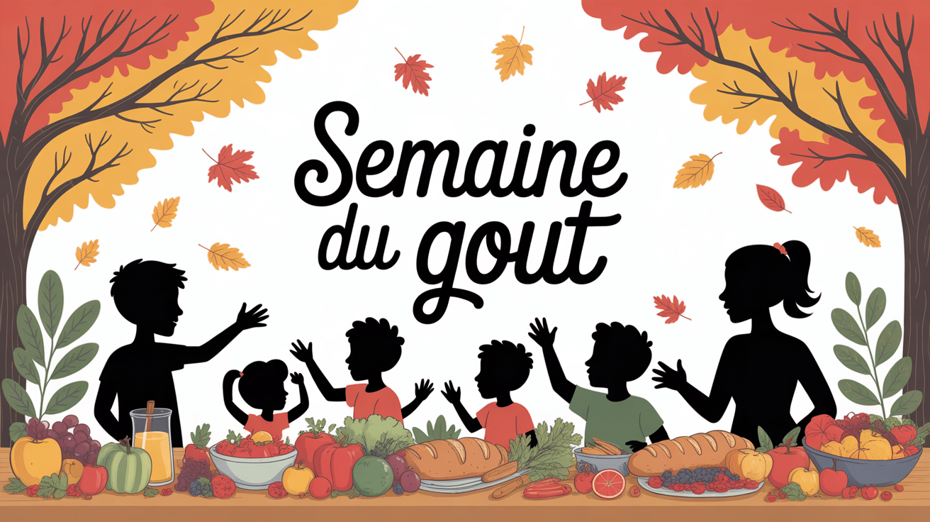 semaine du gout 2024 scène festive enfants adultes