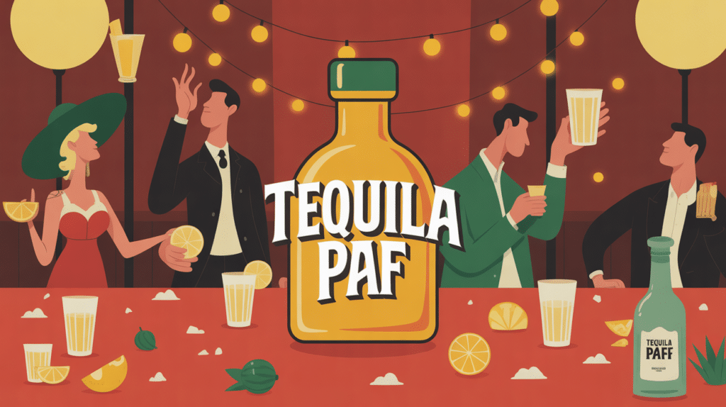 teq paf ambiance festive avec shot