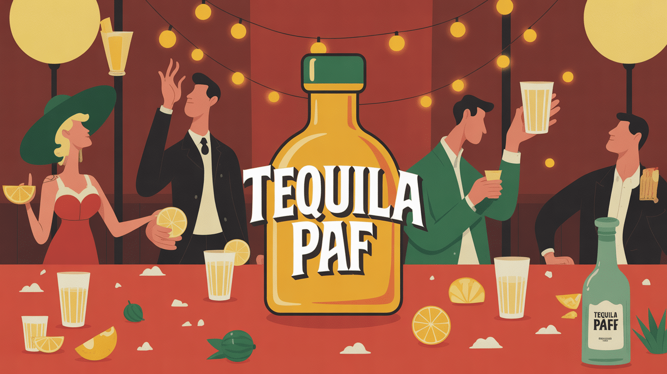 teq paf ambiance festive avec shot