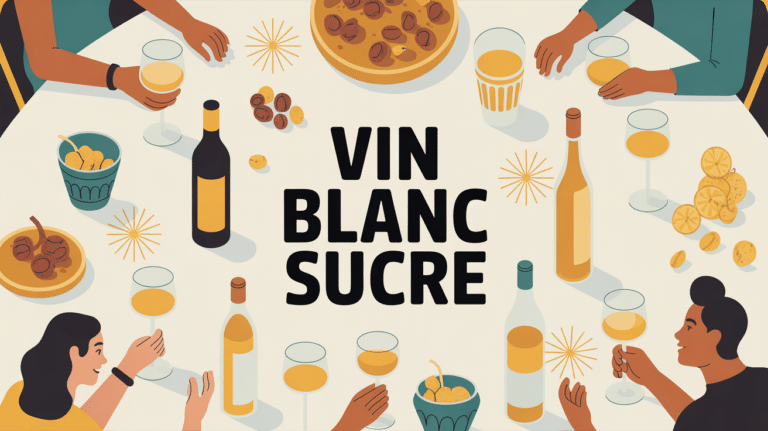 vin blanc sucré verres bouteilles ambiance chaleureuse