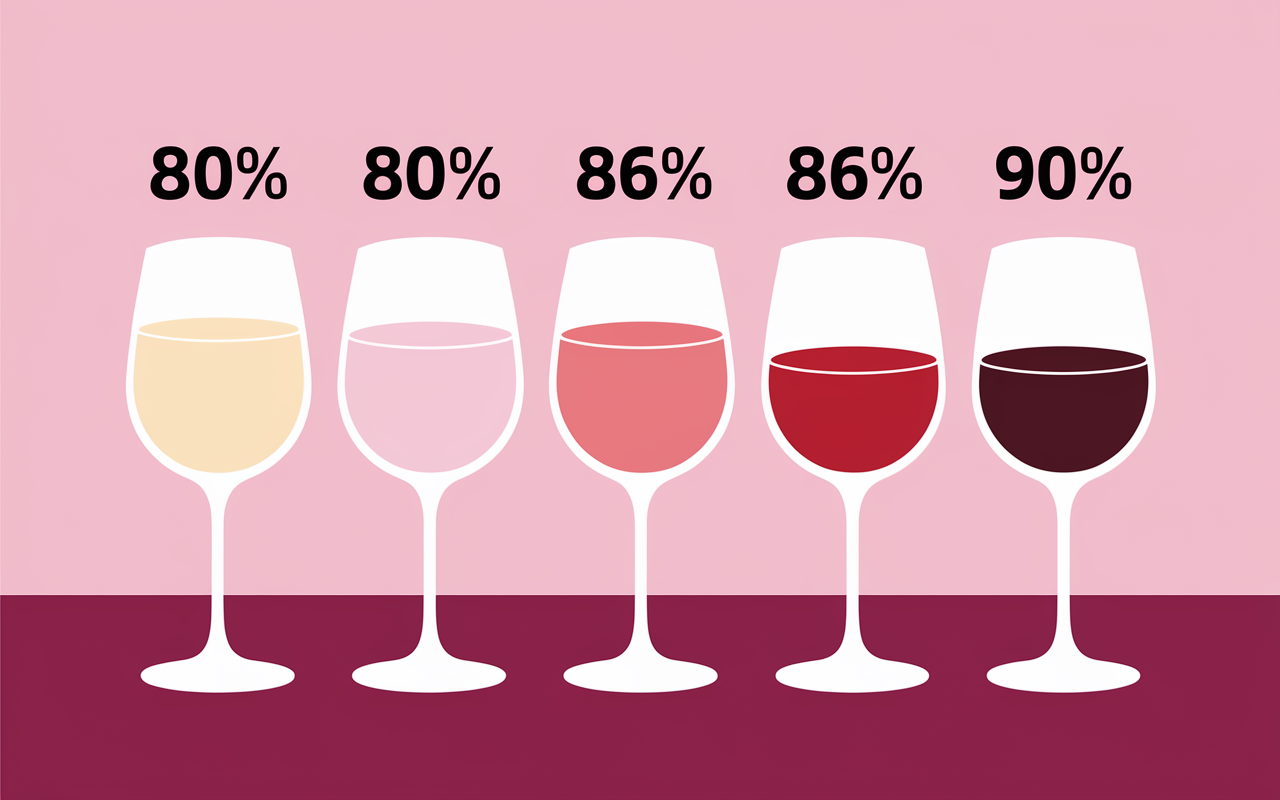 tableau classement vin le moins calorique