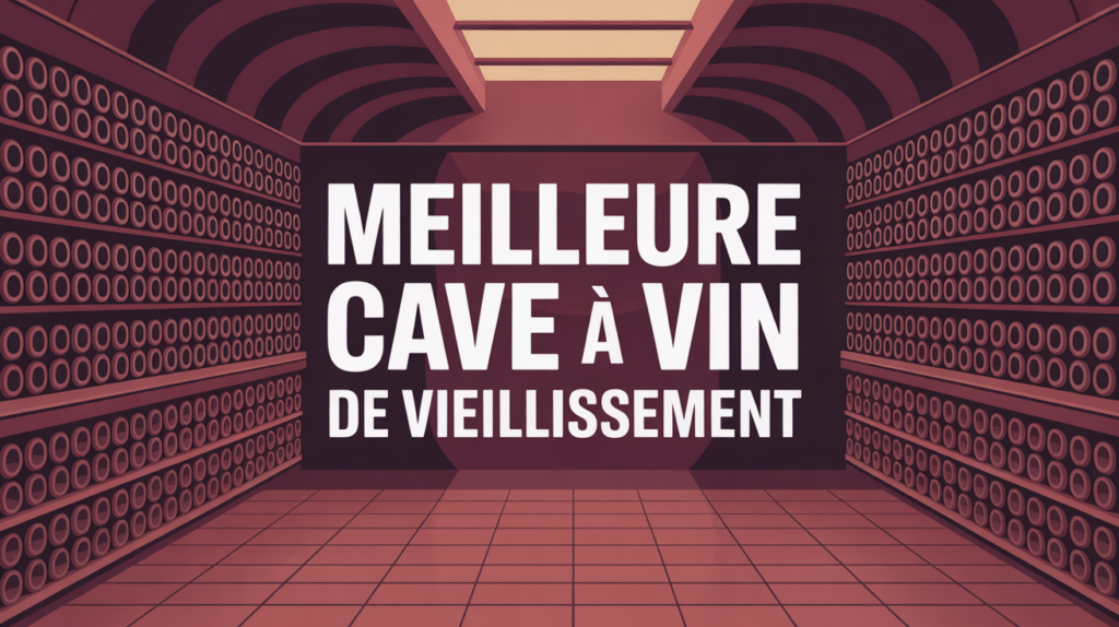 Meilleur cave à vin de vieillissement dans une cave élégante