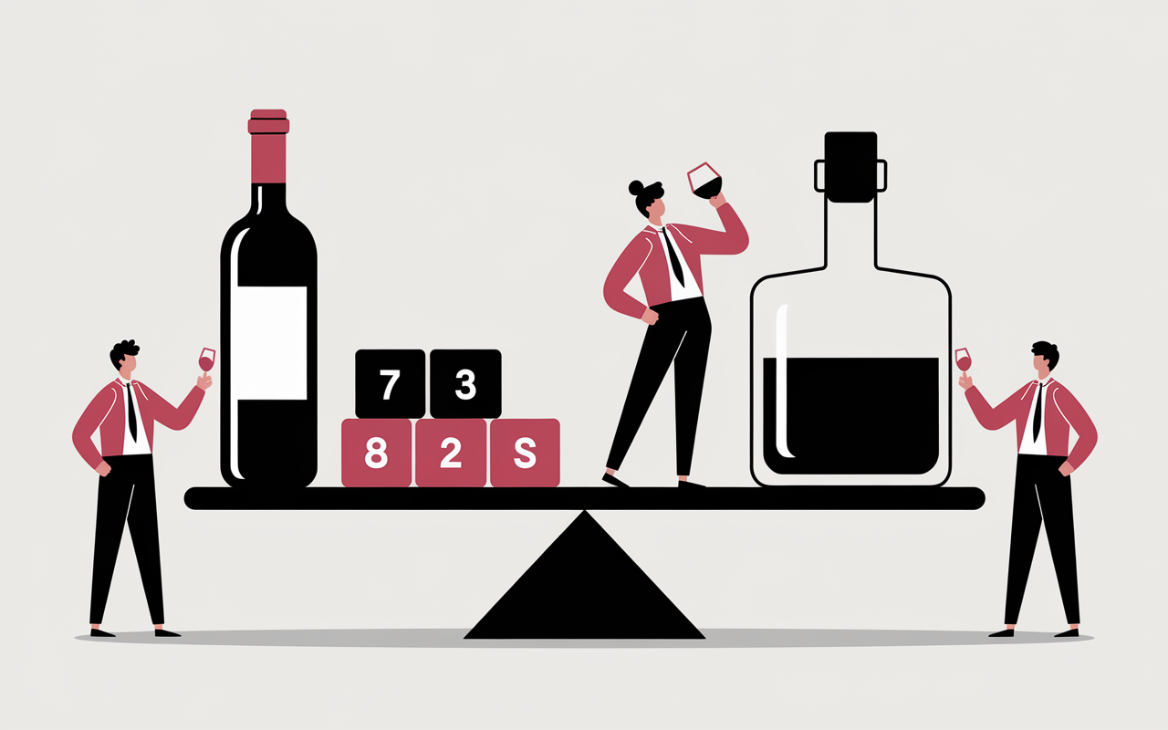 schema pédagogique vin le moins calorique