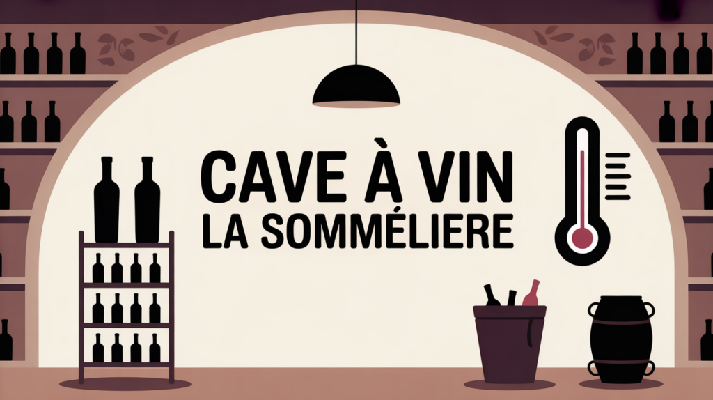 problème cave à vin la sommelière cave moderne stylisée