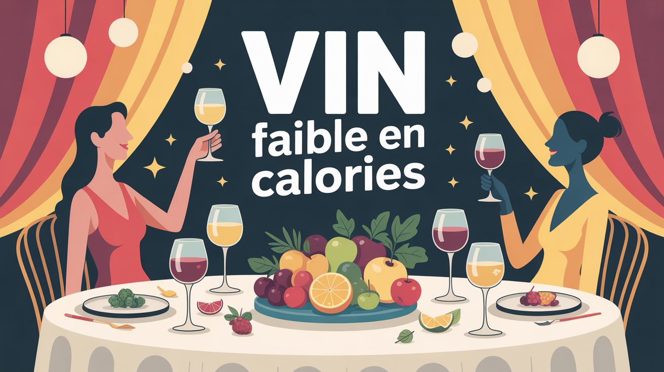 ambiance conviviale vin le moins calorique