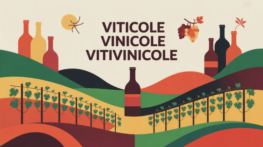 Panorama viticole vinicole, terroir, chai, innovation