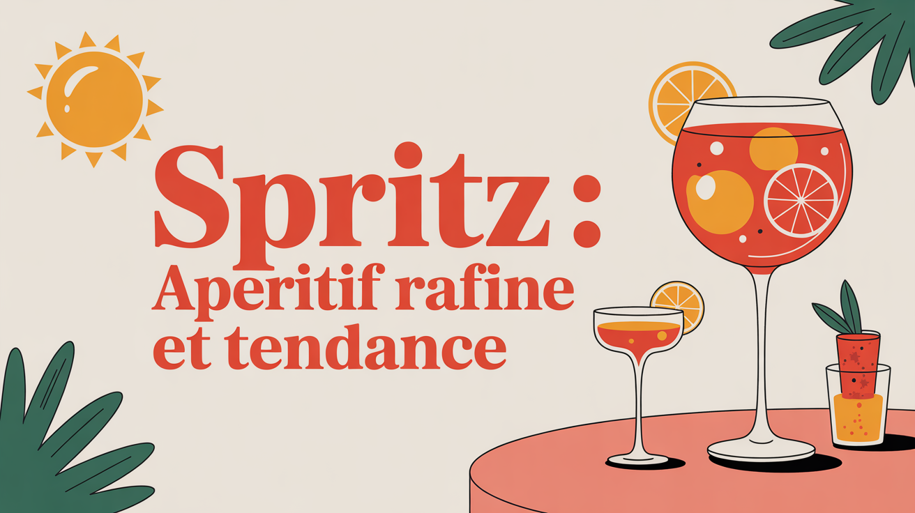 Verre apéritif aperol st germain spritz au soleil