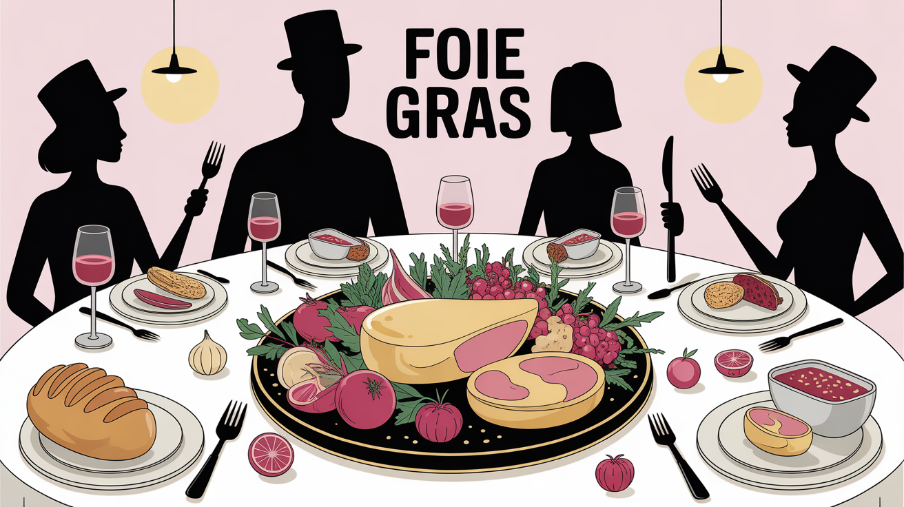 Avec quoi servir le foie gras en assiette élégante