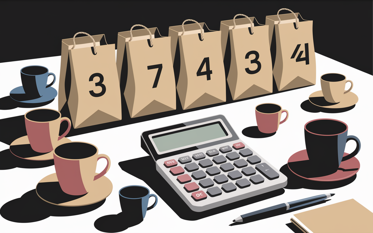 Calcul pratique nombre de café avec 1kg de grain