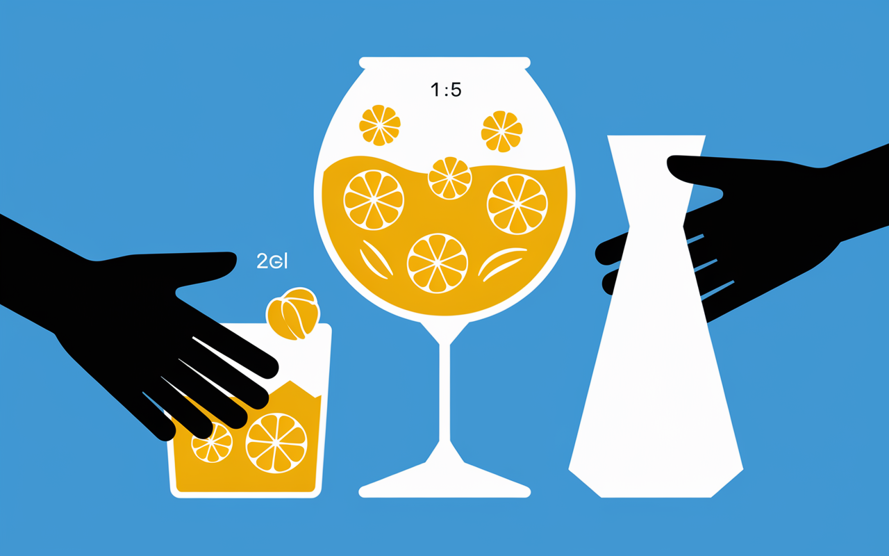 Combien de dose de ricard dans 1 litre, préparation verre dilué