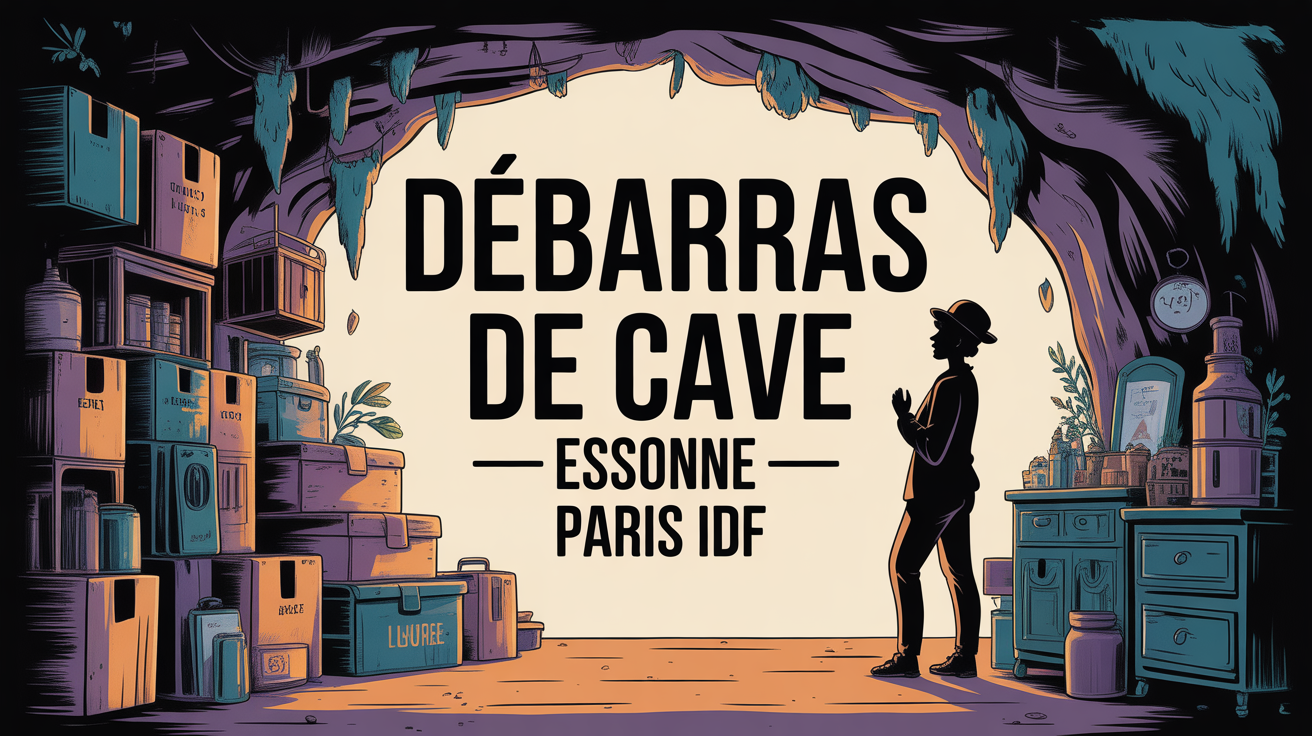 Illustration débarras cave à Essonne Paris IDF