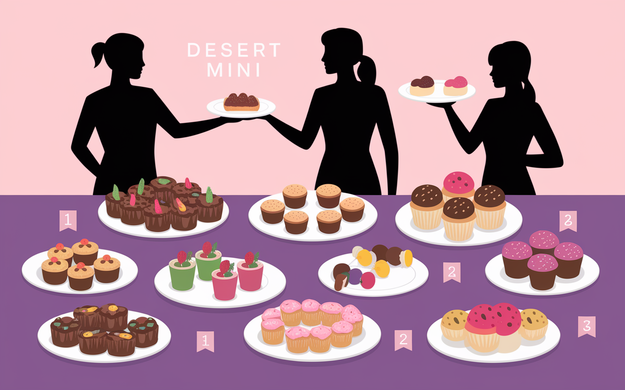 idées dessert apéro dinatoire format individuel