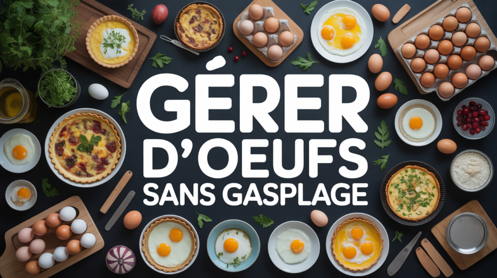 quoi faire avec beaucoup d oeufs grande table de plats