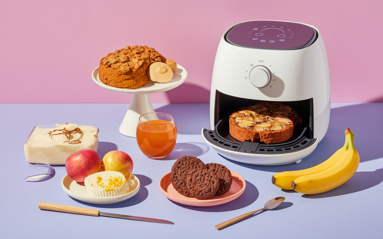 recette facile air fryer dessert minute