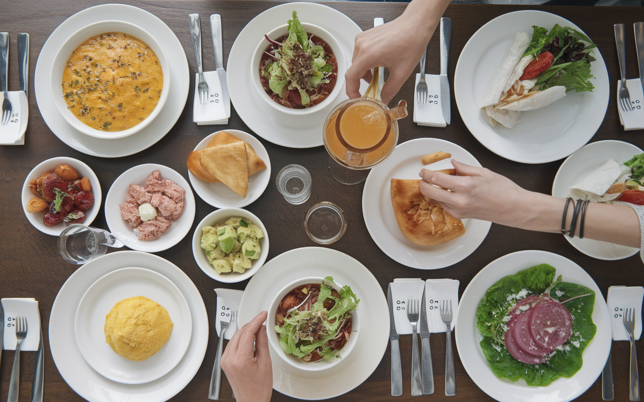 assiettes variées recette facile pas cher 5 euros