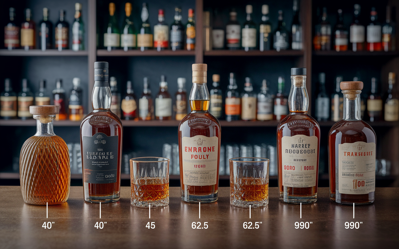 tennessee whiskey jack daniels gamme de bouteilles variation